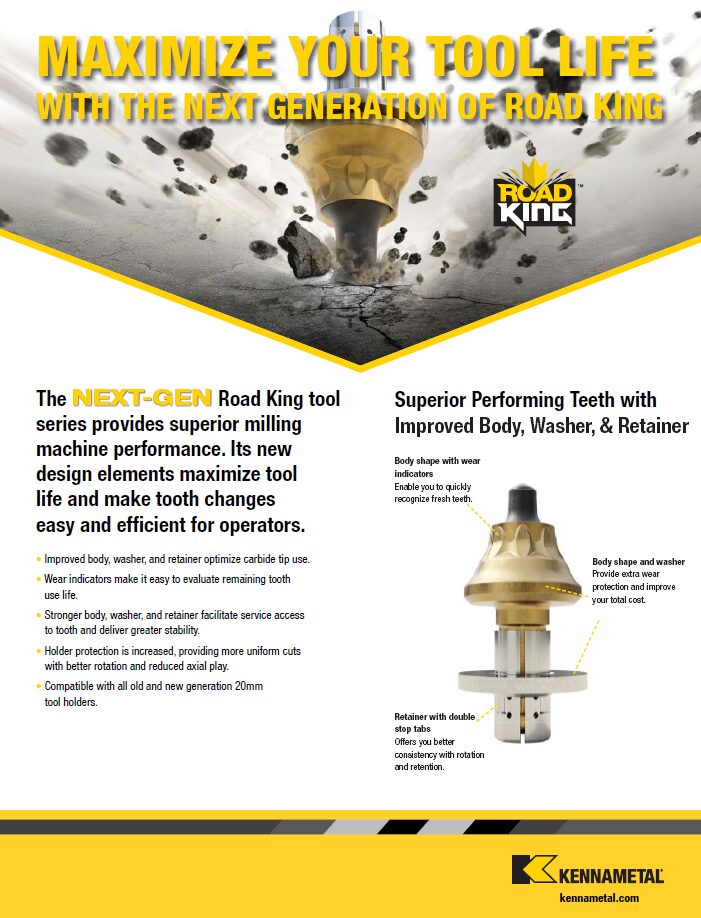 Kennametal Road King